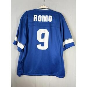 Vintage Tony Romo Dallas Cowboys Starter Jersey sz XL (46-48) Blue
